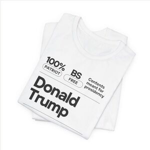 Unisex Donald Trump President Shirt White S M L XL XXL